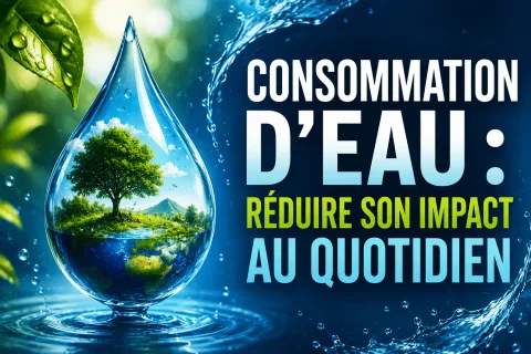 Consommation d’eau : réduire son impact au quotidien