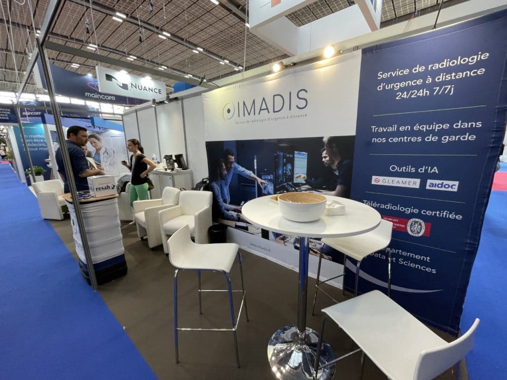 Le stand d'Imadis à Paris