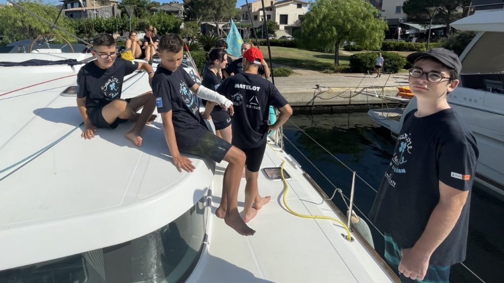 L'association fait voyager les enfants malades à bord d'un catamaran