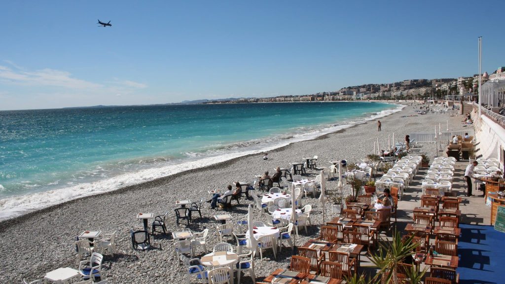 Baie des anges à Nice