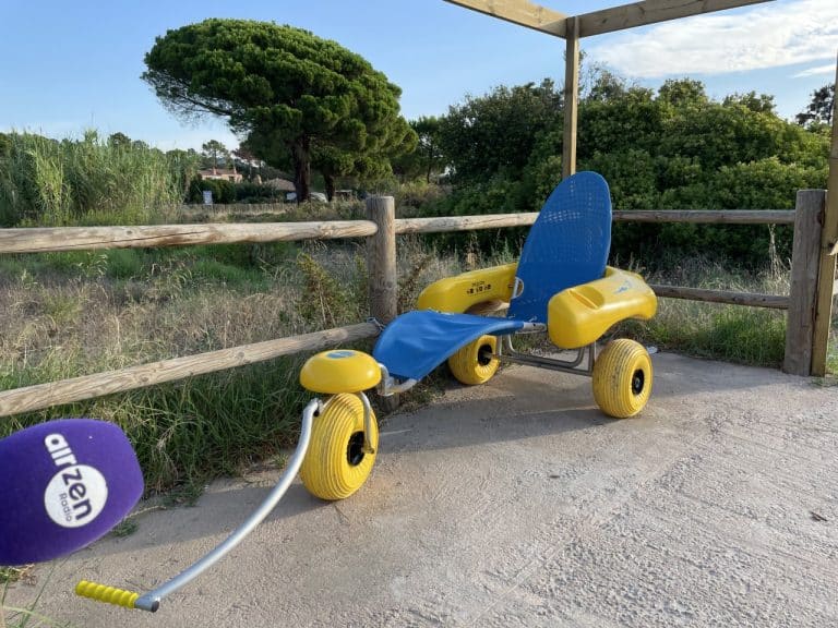 La plage inclusive pour permettre aux handicapés un accès plus simple