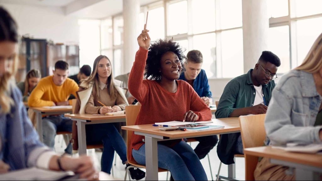 etudiants classe