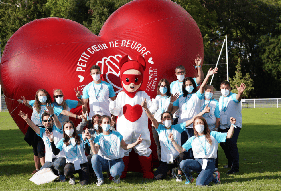 Il s'agit des bénévoles de l'association Petit Coeur de Beurre