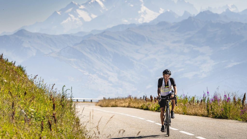 Sébastien Chansaulme sur une épreuve du BikingMan