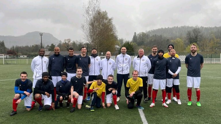 La nouvelle équipe de foot handisport a commencé à s’entrainer