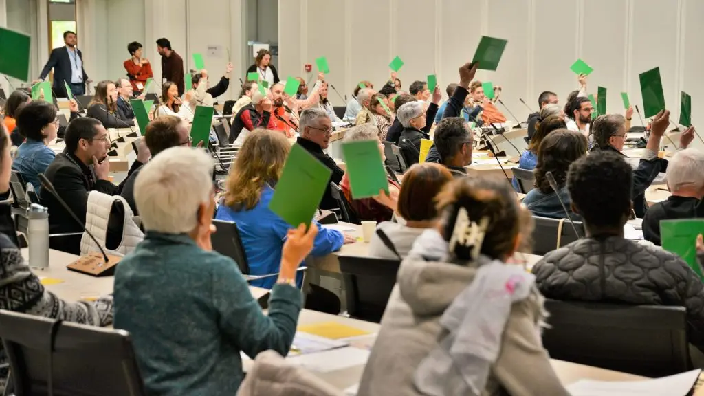 Une séance d'une assemblée de co-décision