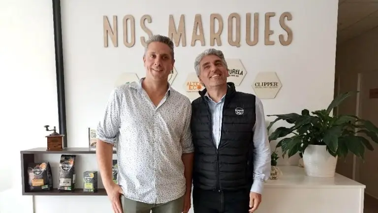 Yannick Villemonté, directeur du site de Cestas (33); Renaud Chamonal, président de Destination.