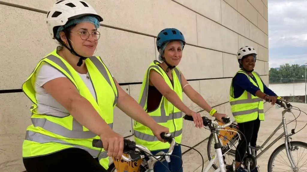 Sarah Haddad Shakshouk Vélo-école Vélo-cité Vélo traiteur