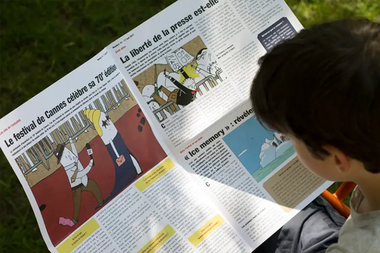 Développer l’esprit critique des enfants avec le Journal Albert