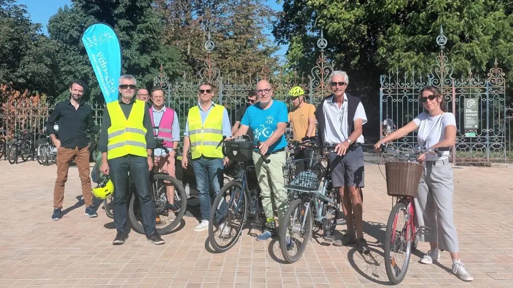 Vélo-Cité vélo association cyclo-patrouille Bordeaux Caudéran