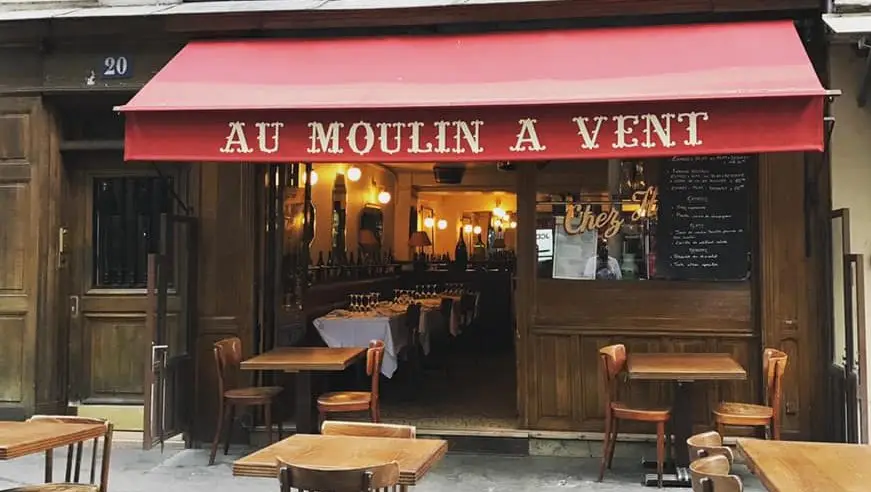 Au Moulin à Vent, bistrot de l'année 2023