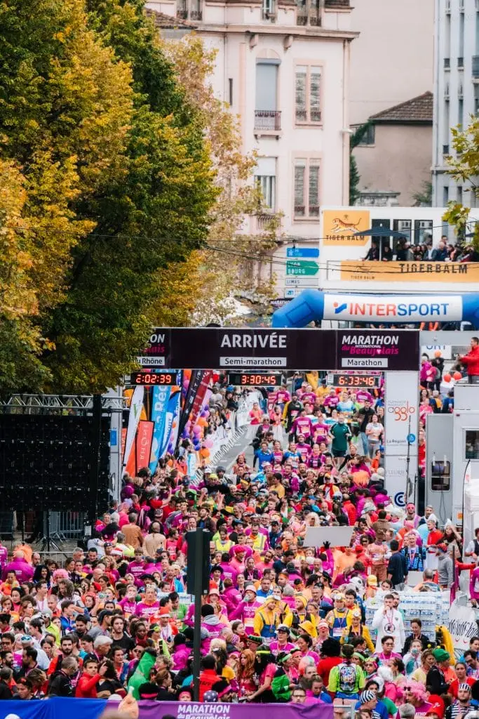 Le marathon du beaujolais vous fait courir pour la bonne cause