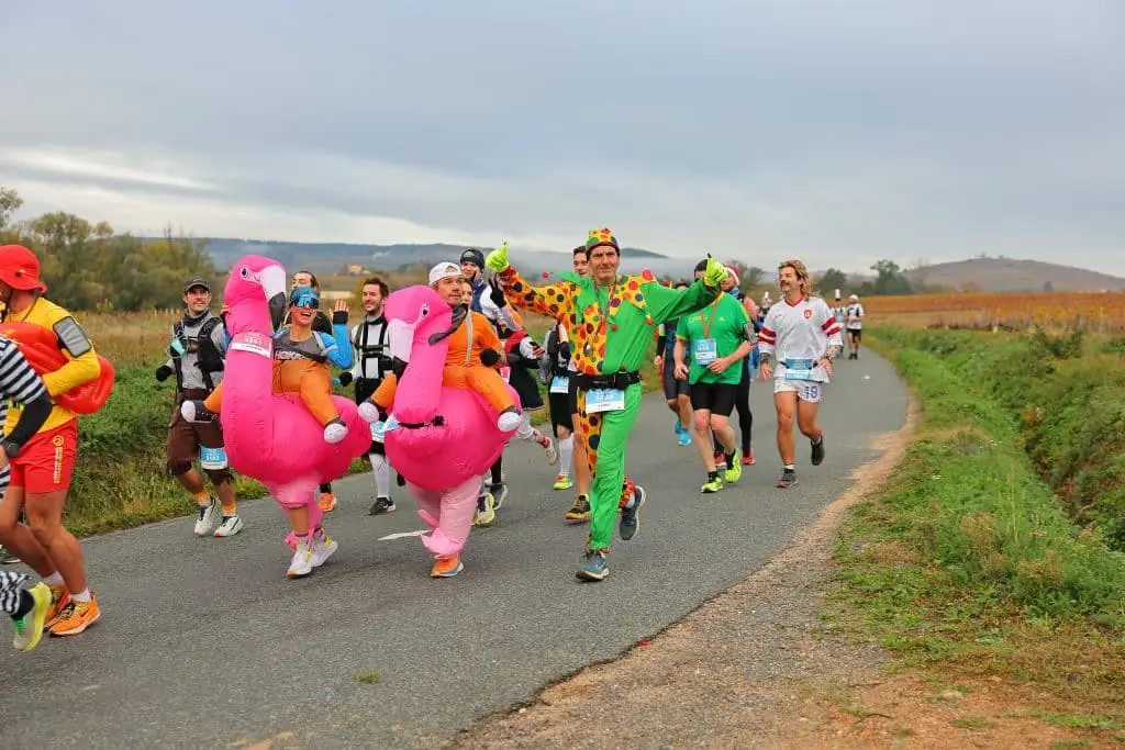 Le marathon du beaujolais vous fait courir pour la bonne cause