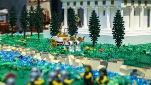 Lyon : le quotidien des Romains raconté par des briques LEGO®