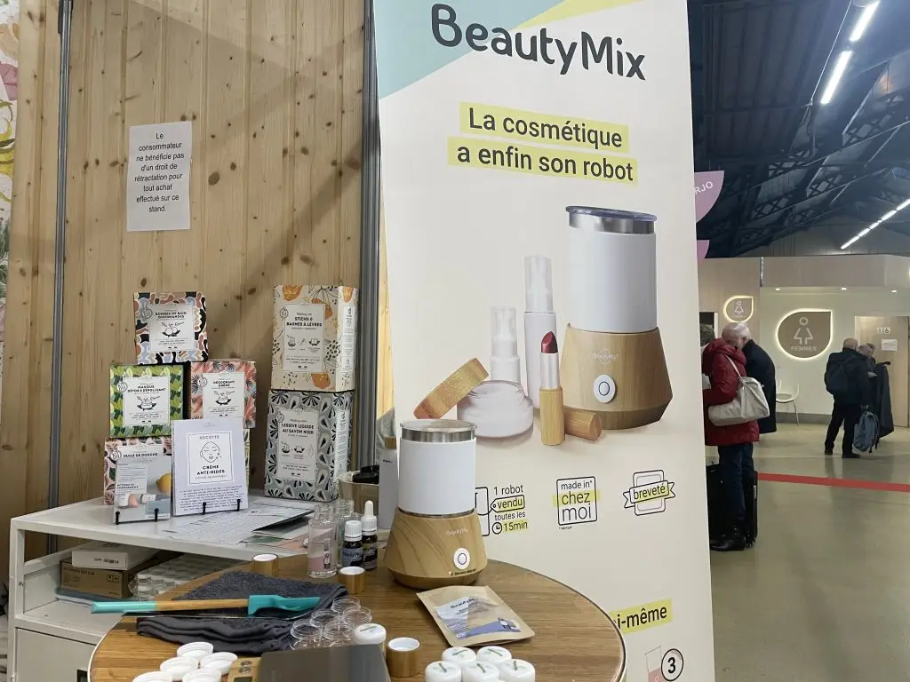 Le robot pour faire ses produits cosmétiques maison de chez Mycosmetik