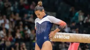 Gymnastique artistique : les troisièmes Jeux de Marine Boyer