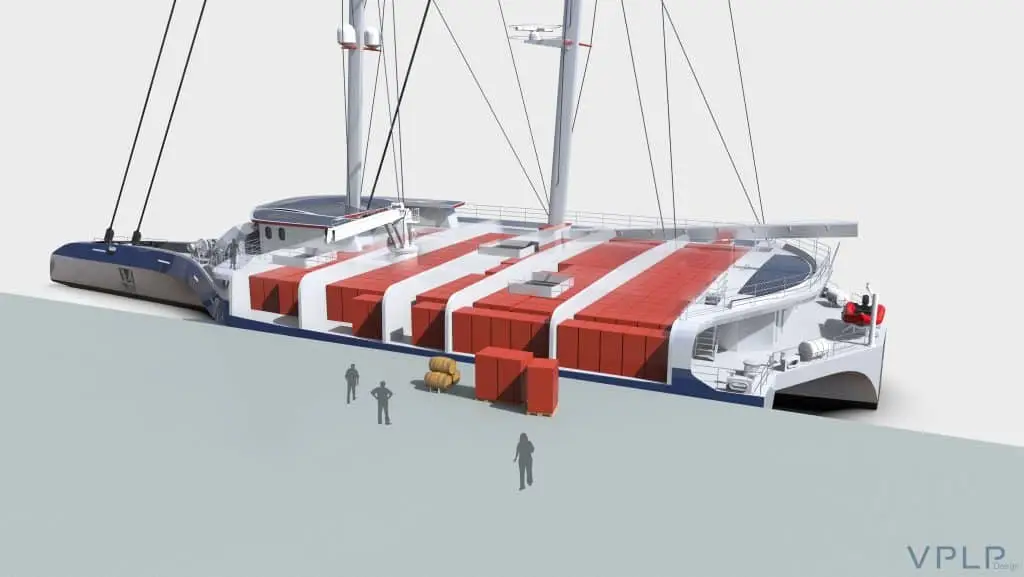 Un Trimaran cargo pour révolutionner le transport maritime