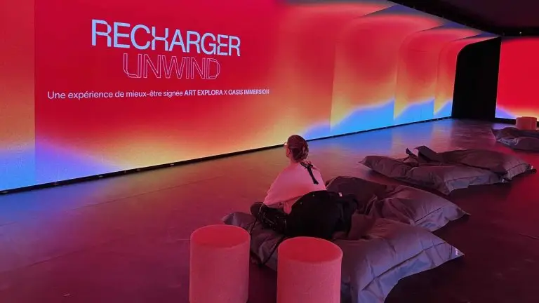 Paris : vivez l’expérience immersive « Recharger » dédiée au bien-être