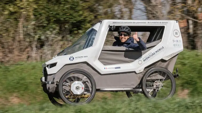 Mobilités durables : Jérôme traverse la France avec son vélo augmenté