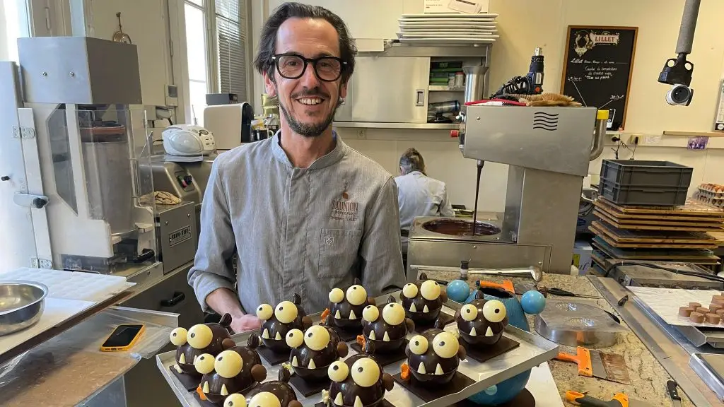 Thierry Lalet chocolatier-confiseur de la Maison Saunion à Bordeaux