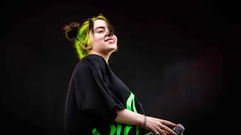 La chanteuse Billie Eilish.