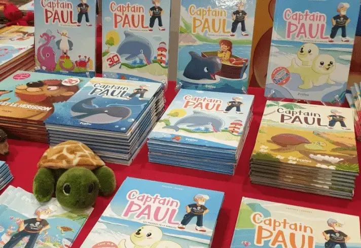 La collection "Captain Paul" des éditions Evalou