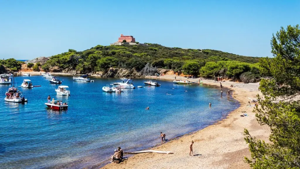 L'île de Porquerolles, dans le Var.