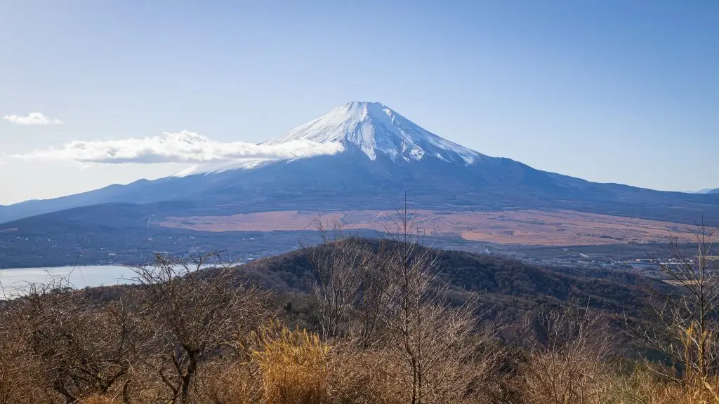 Le Mont Fuji, au Japon.