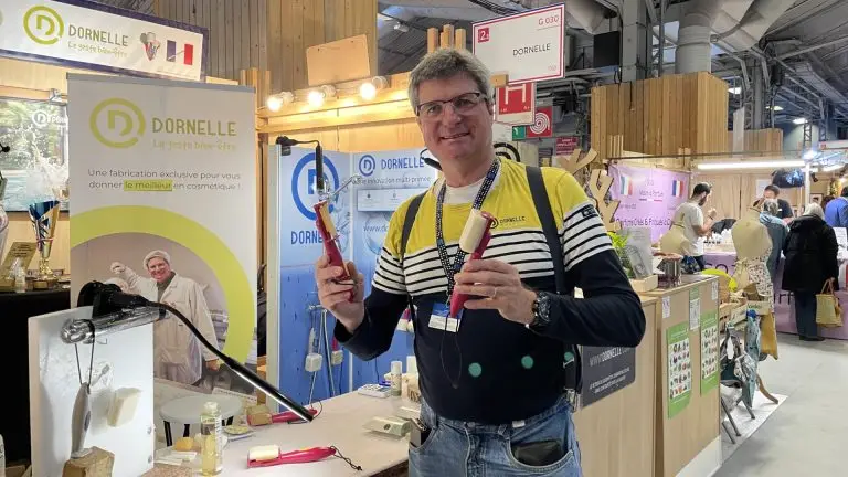 Arnaud Thullier, fondateur de la Dornelle à la Foire de Paris