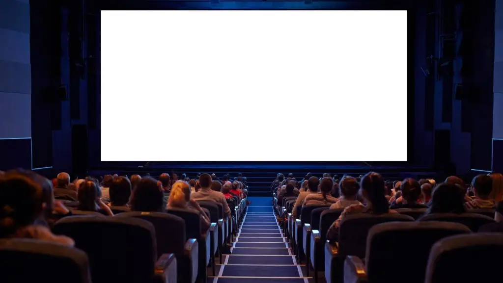 Une salle de cinéma