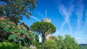 Jardins suspendus du château de Turenne