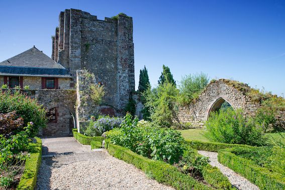 Jardins suspendus du château de Turenne