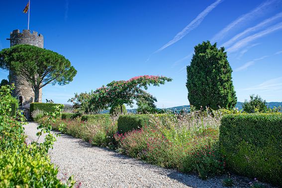 Jardins suspendus du château de Turenne