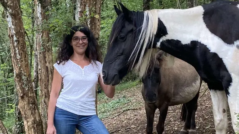 Maud Hervé et la médiation animale en Occitanie