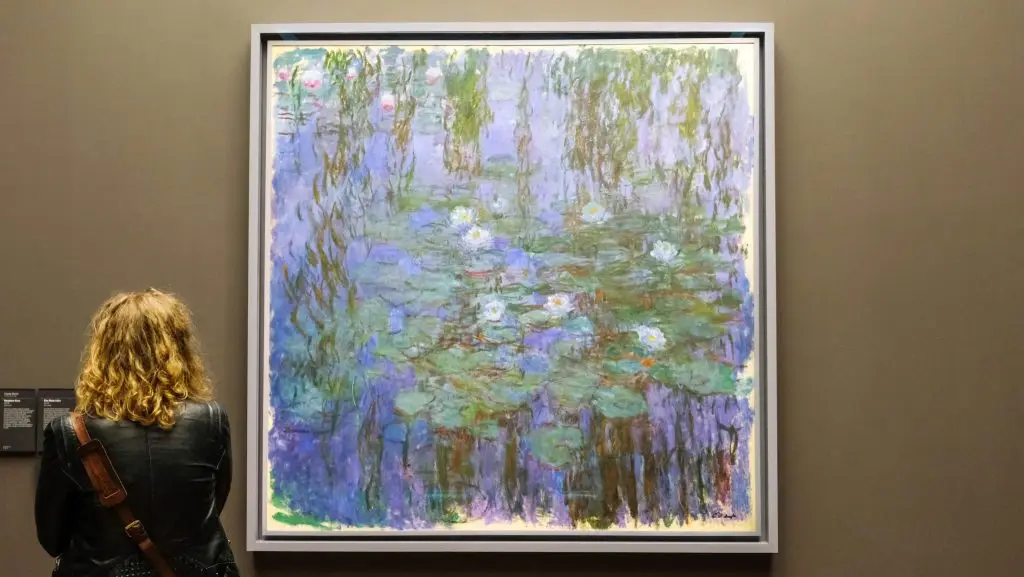 Un tableau de Monet au musée d'Orsay