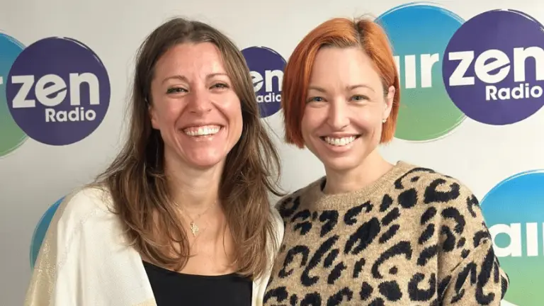 Anne Margreth et Natasha St-Pier chez Airzen Radio