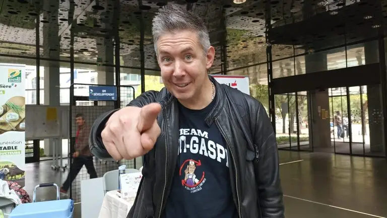 Guillaume Delsaux, cuisinier dans un lycée de Bressuire dans le 79.