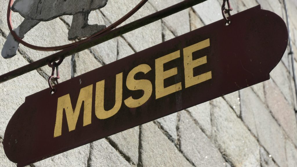 Un panneau musée