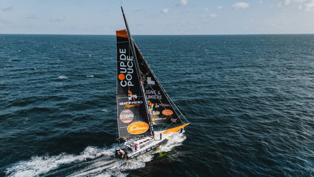 Vendée Globe : l’Imoca Coup de Pouce porte le nom d’une association