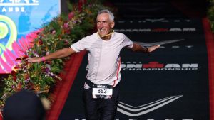 A 72 ans, Patrick participe pour la première fois à l’Ironman