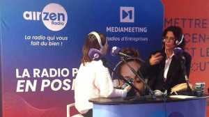 Alexandra Palt pour AirZen lors du sommet Benvivo à Bordeaux